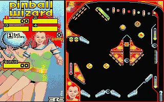 Backdrop artwork for Pinball Wizard