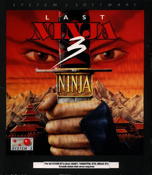 Last Ninja 3 box art