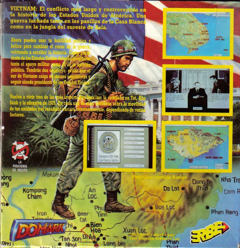 'Nam 1965-1975 box back