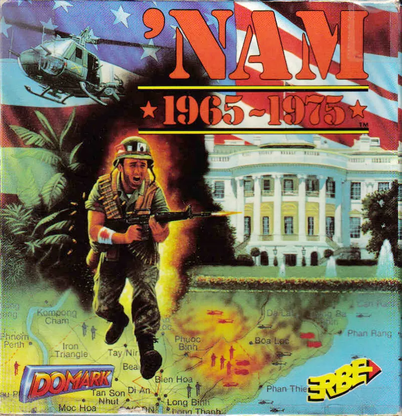 'Nam 1965-1975 cover art for Atari ST
