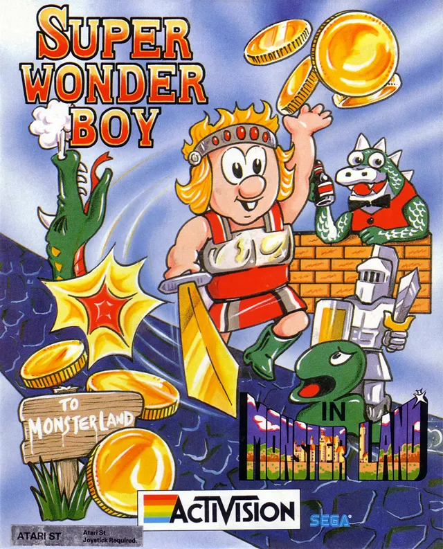 Super Wonder Boy in Monsterland box art