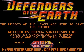 Defenders of the Earth screenshot