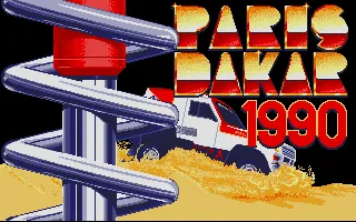 Paris Dakar 1990 screenshot