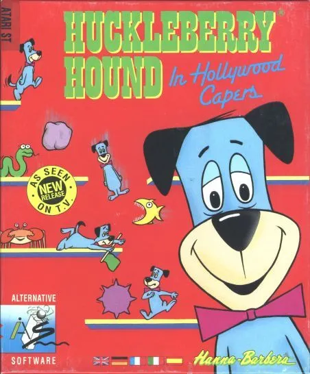 Huckleberry Hound In Hollywood Capers box art
