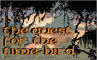 Quest for the Time Bird, The screenshot