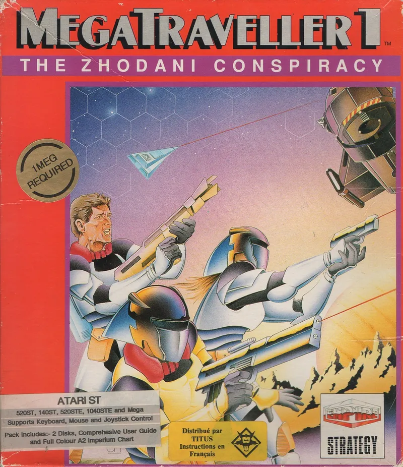 MegaTraveller 1: The Zhodani Conspiracy box art