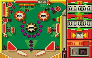 Backdrop artwork for Pinball Magic