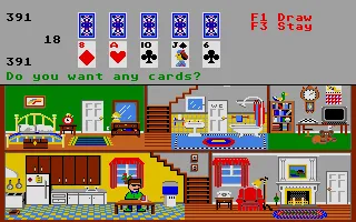 Backdrop artwork for Little Computer People