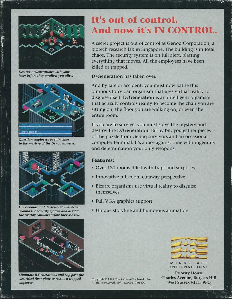 D/Generation box back