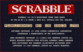 Scrabble screenshot