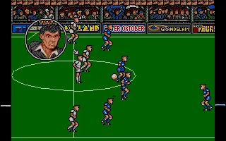 Backdrop artwork for Peter Beardsley's International Football