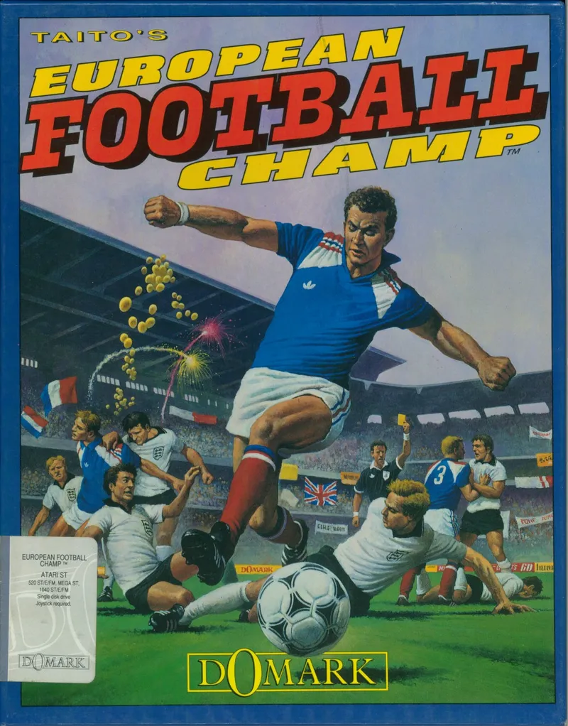 Taito's European Football Champ box art