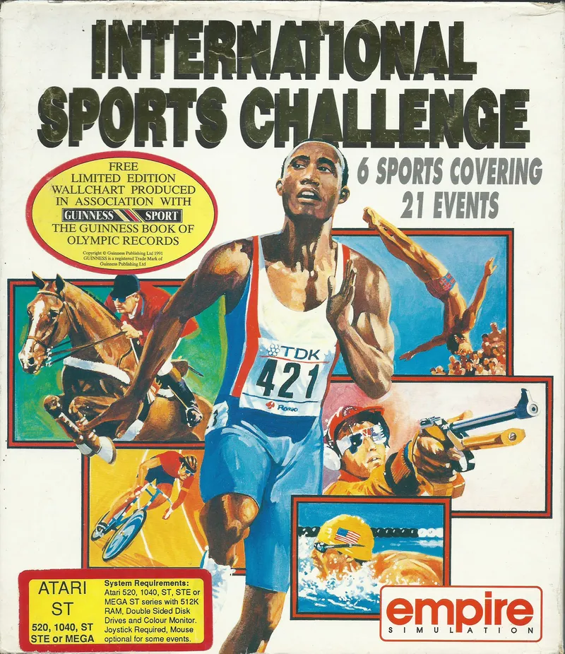 International Sports Challenge box art