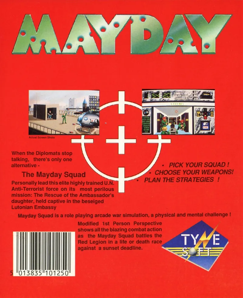 Mayday Squad box back