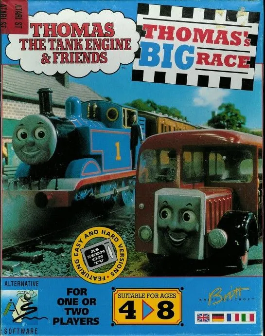 Thomas the Tank Engine & Friends: Thomas's Big Race box art