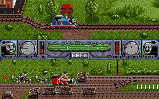 Backdrop artwork for Thomas the Tank Engine & Friends: Thomas's Big Race