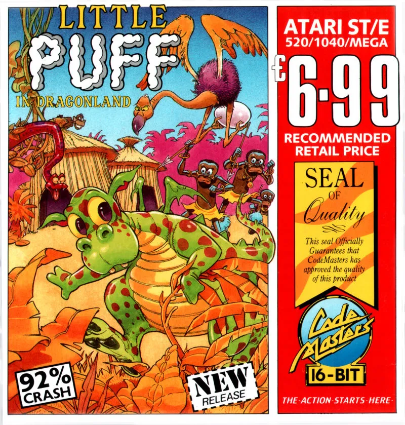 Little Puff in Dragonland box art