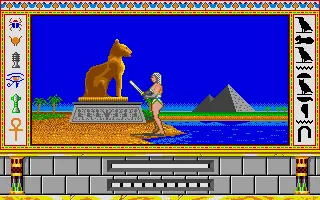 Backdrop artwork for Mafdet and the Book of the Dead
