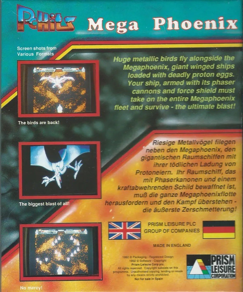 Mega Phoenix box back