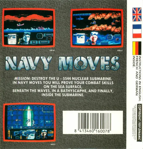 Navy Moves box back