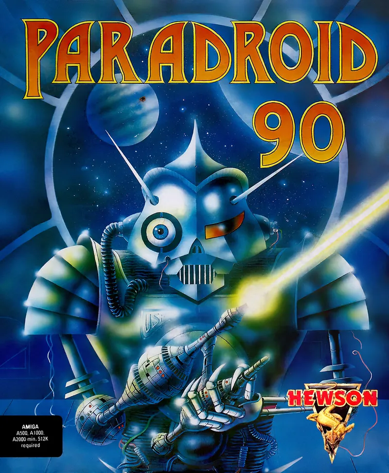 Paradroid 90 box art