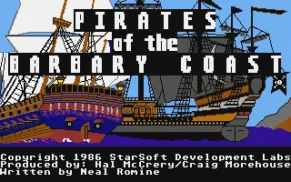 Pirates of the Barbary Coast screenshot