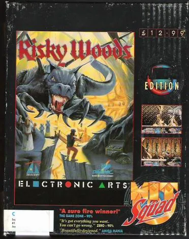Risky Woods box art