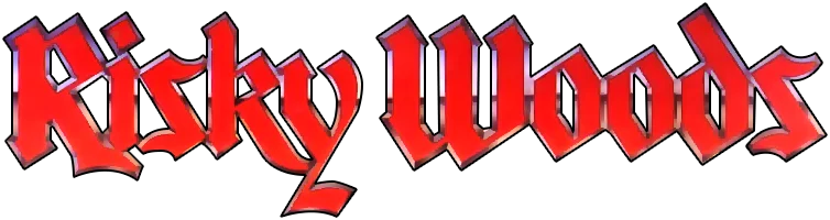 Risky Woods logo
