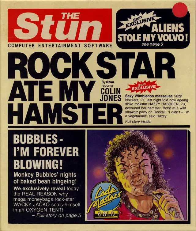 Rock Star Ate My Hamster box art