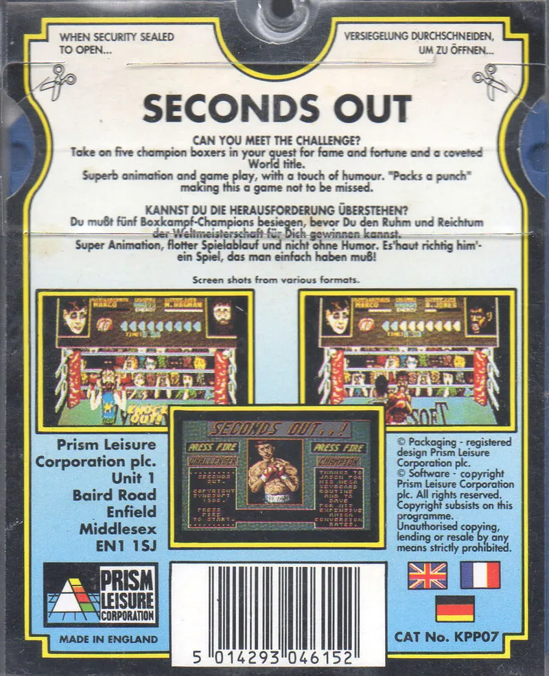 Seconds Out box back