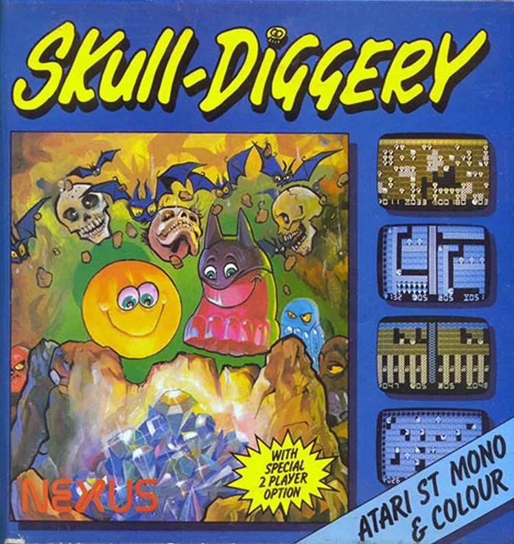 Skull-Diggery box art