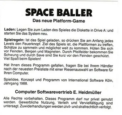 Spaceball box back