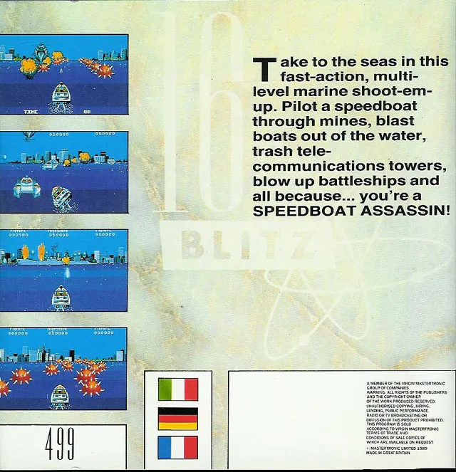 Speedboat Assassins box back