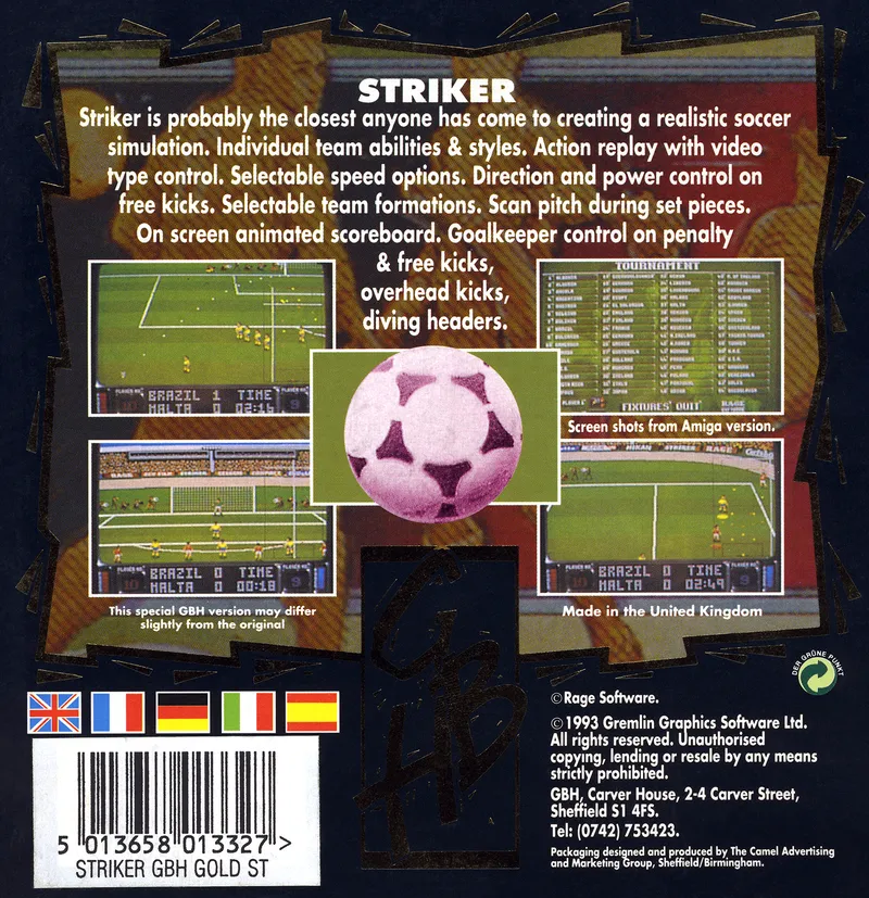 Striker box back