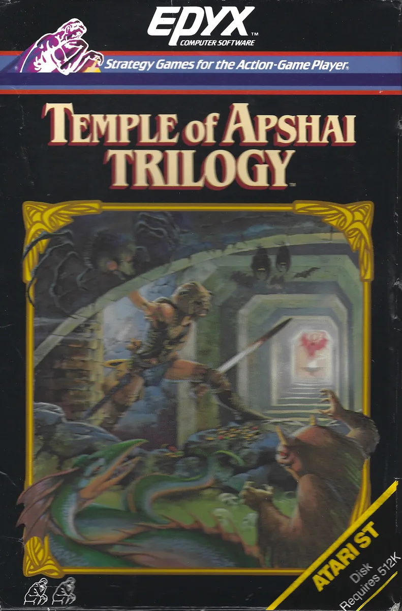 Temple of Apshai Trilogy box art