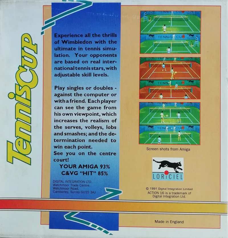 Tennis Cup box back