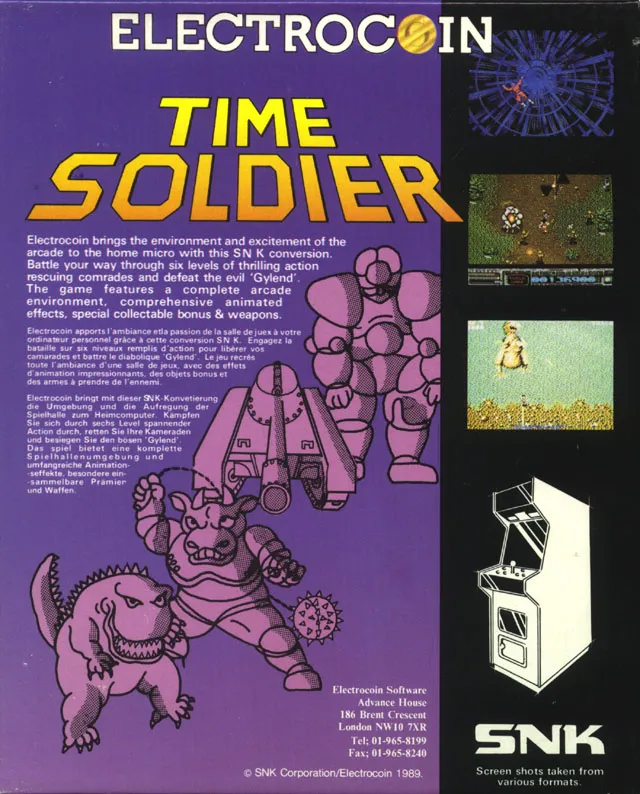 Time Soldier box back
