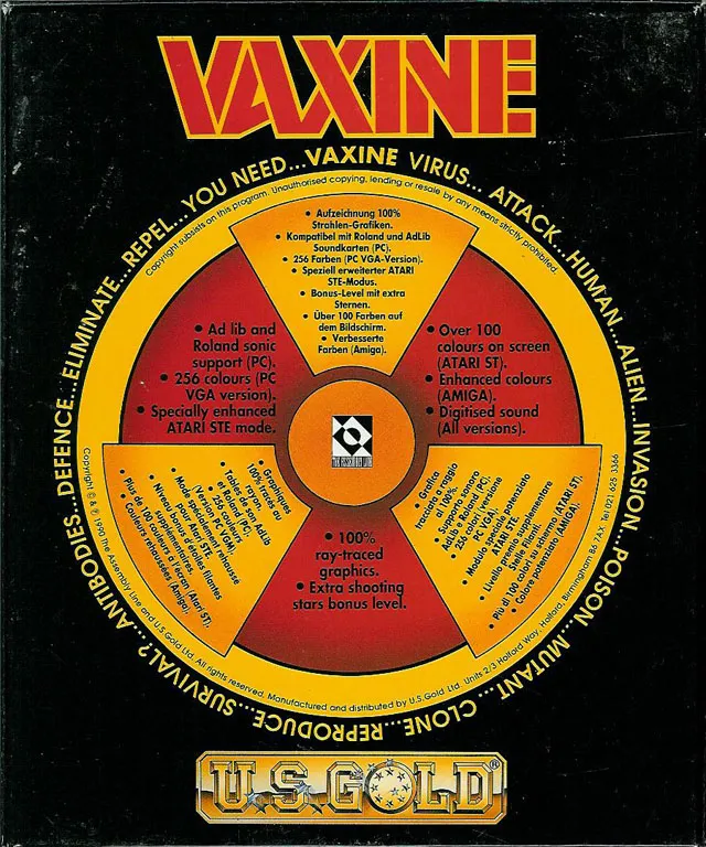 Vaxine box back