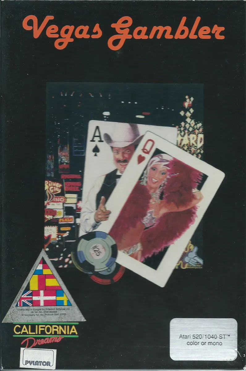 Vegas Gambler box art