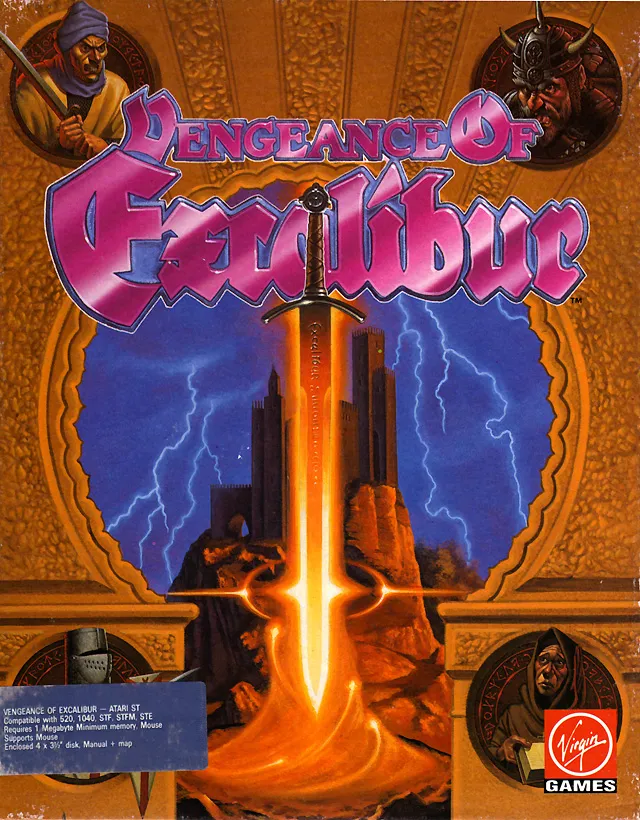 Vengeance of Excalibur box art