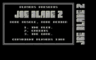 Joe Blade screenshot