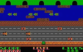 Frogger screenshot