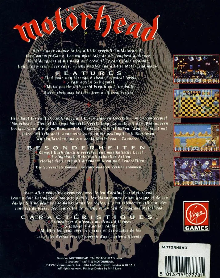 Motorhead box back