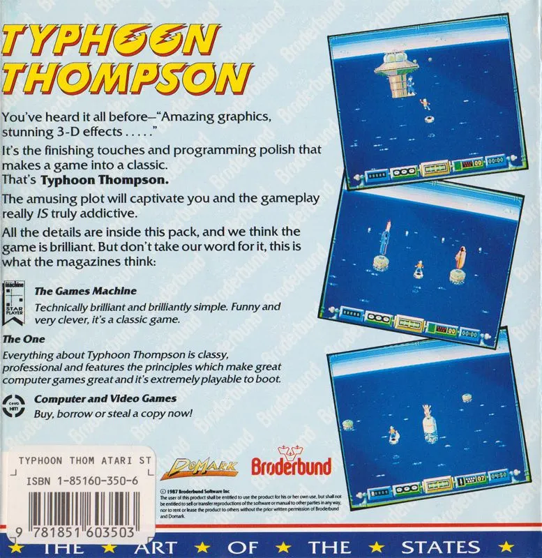 Typhoon Thompson in Search for the Sea Child box back