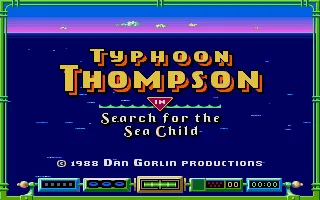Backdrop artwork for Typhoon Thompson in Search for the Sea Child