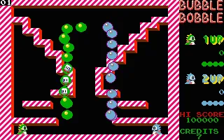 Backdrop artwork for Bubble Bobble 2: Extended Screens