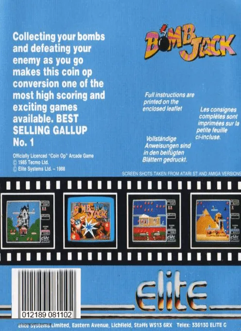 Bombjack box back