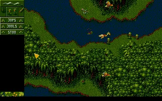 Backdrop artwork for Cannon Fodder