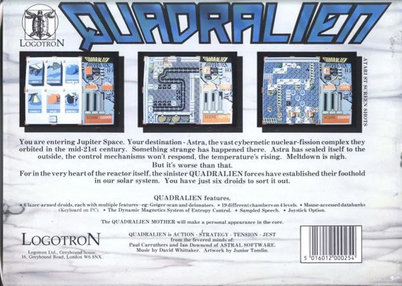 Quadralien box back