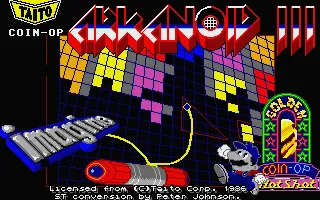 Arkanoid III screenshot